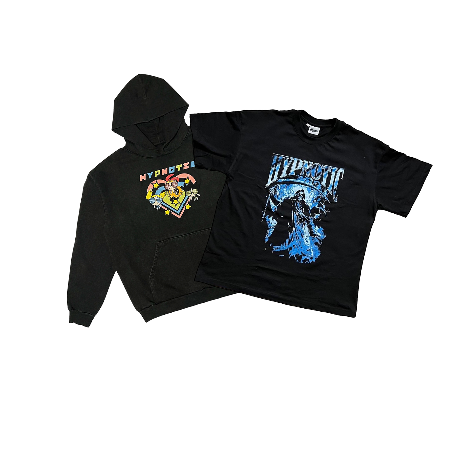 PPG Hoodie + "The Scythe" Tee (Blue)